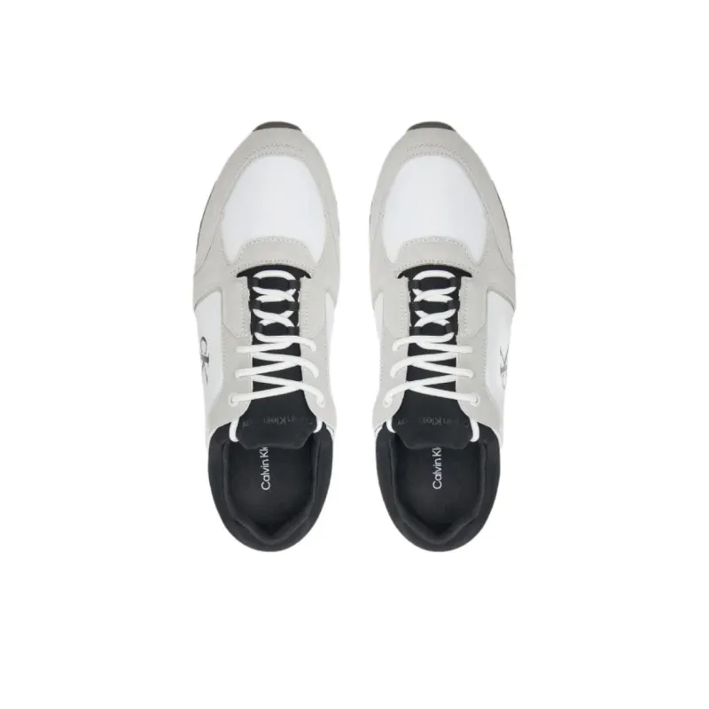 CKJ CALVIN KLEIN JEANS Low Top Casual Shoes Men's White-4
