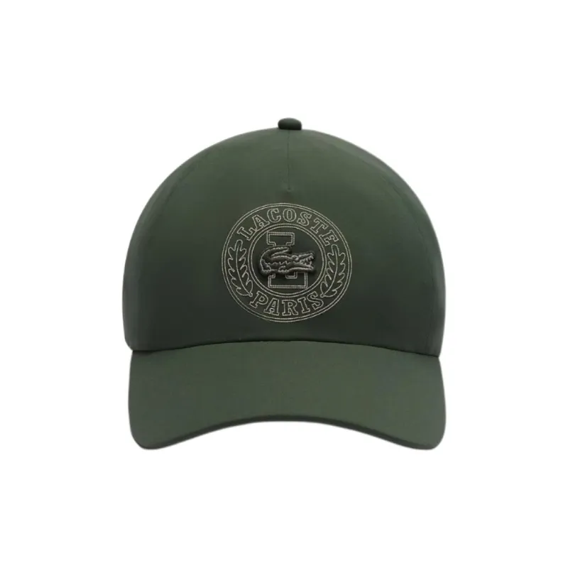 LACOSTE Polyester Baseball Caps Unisex Green-1