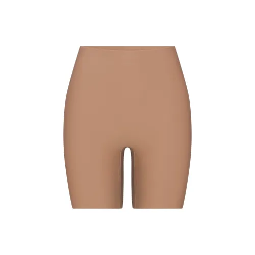 SKIMS SS25 BODY BUTT ENHANCING PADDED SHORT Shapewear Bottom Women's SIENNA/Ochre Stone Color