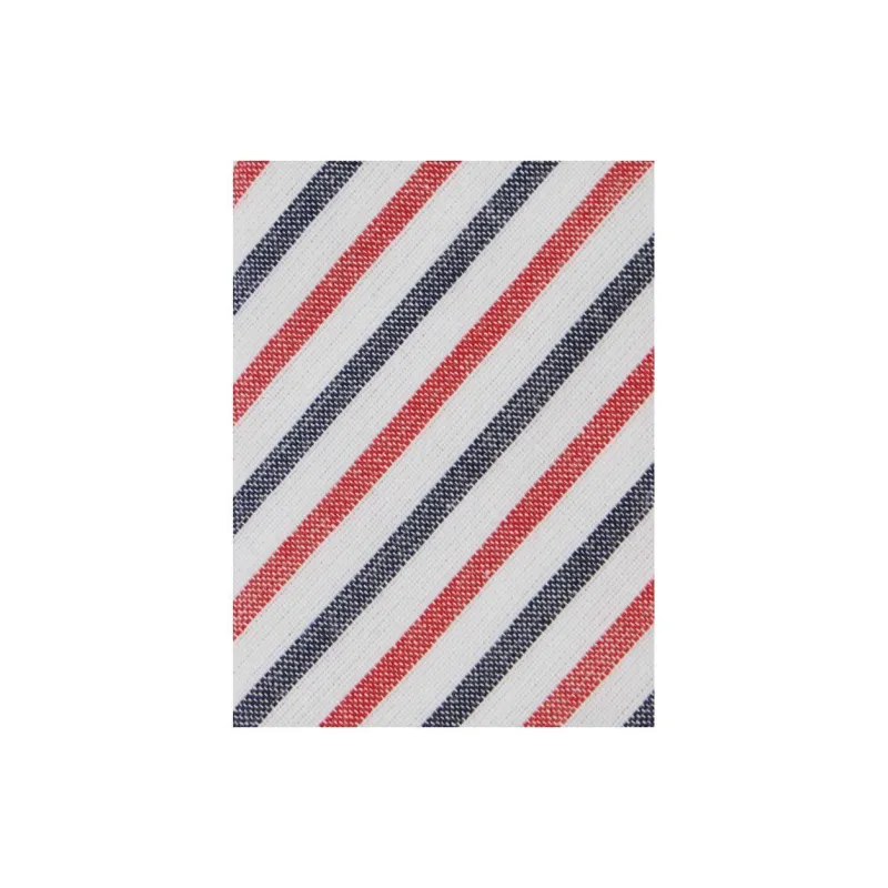 THOM BROWNE All Over Striped Pointed Tip Tie-2