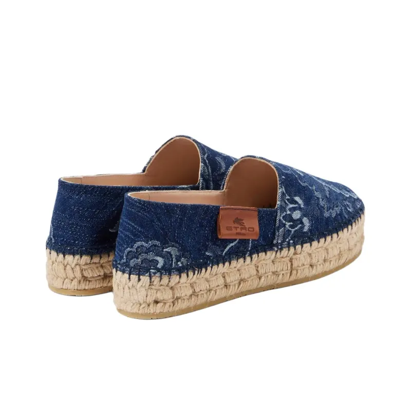 ETRO Espadrilles Women's Blue-3