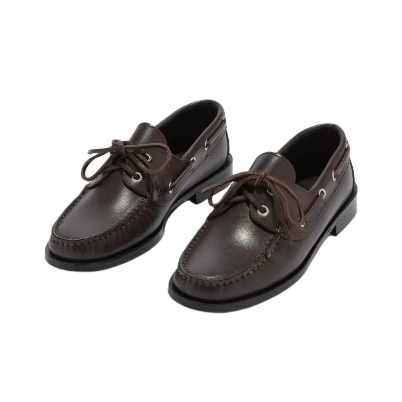 Aeyde Harris Casual Single Shoes Women's Brown-1