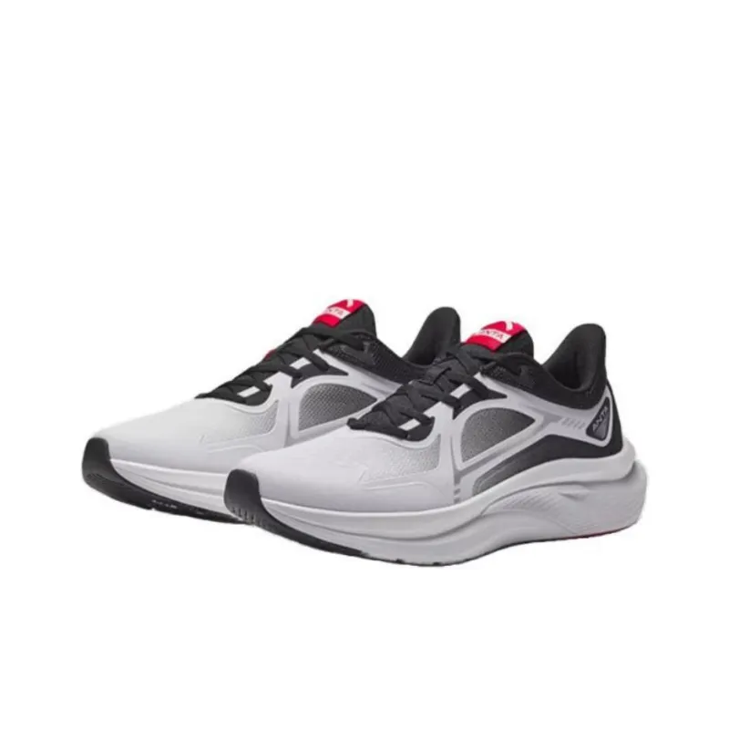 Anta Feihong Cushioning Wear-Resistant Low-Top Running Shoes Men's Gray Black-1