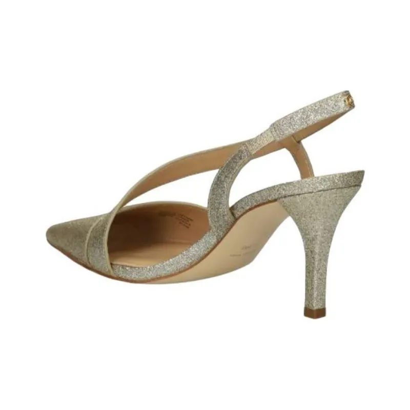 MICHAEL KORS Slim Heel High Heels Women's Silver-3