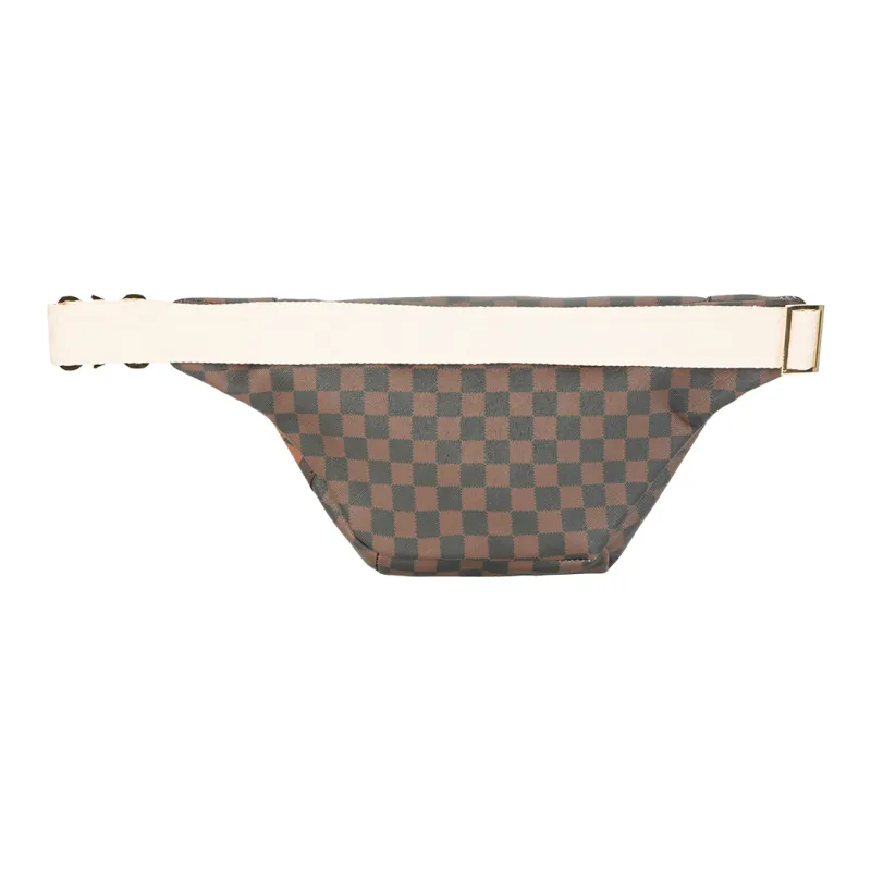 SPRAYGROUND PVC Fanny Pack Unisex Brown-4