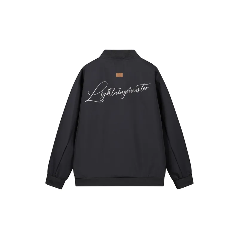 LIGHTNING MONSTER Jackets Coats Unisex Black-1