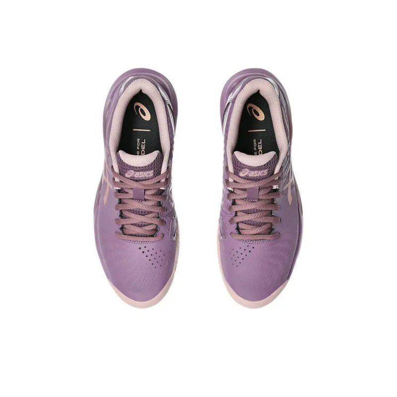 Asics Gel Challenger 14 Padel Dark Ube Rose Gold Women's-3