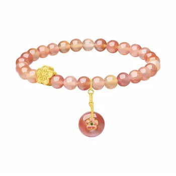 KING TAI SANG Agate Bracelets Unisex