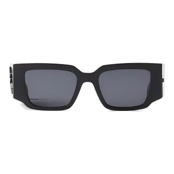 Lanvin Cellulose Acetate Square Sunglasses Unisex Black