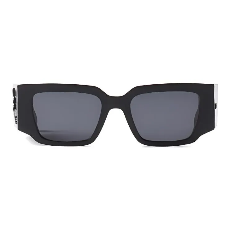 Lanvin Cellulose Acetate Square Sunglasses Unisex Black-0