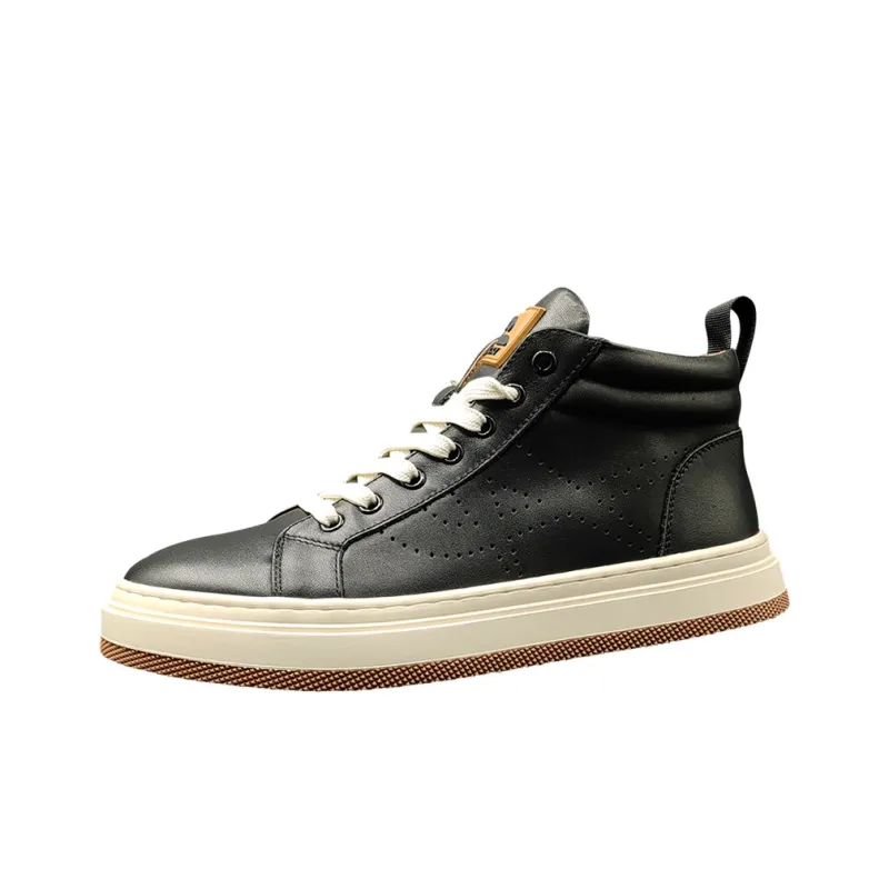 Ruomini High-Top Skateboard Shoes Men's-0