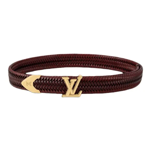 LOUIS VUITTON Lv Dimension Braided 40mm Belt