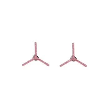 YProject Brass Earrings Women's Silver
