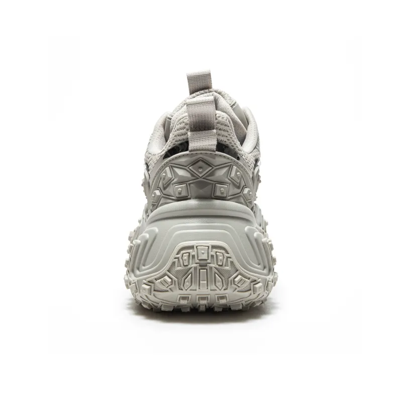 MQ Cushioned Slip-Resistant Abrasion-Resistant Low-Top Chunky Sneakers Unisex Ecru-2