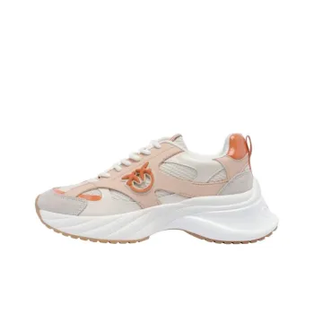 PINKO Logo Patch Lace Up Sneakers Women's