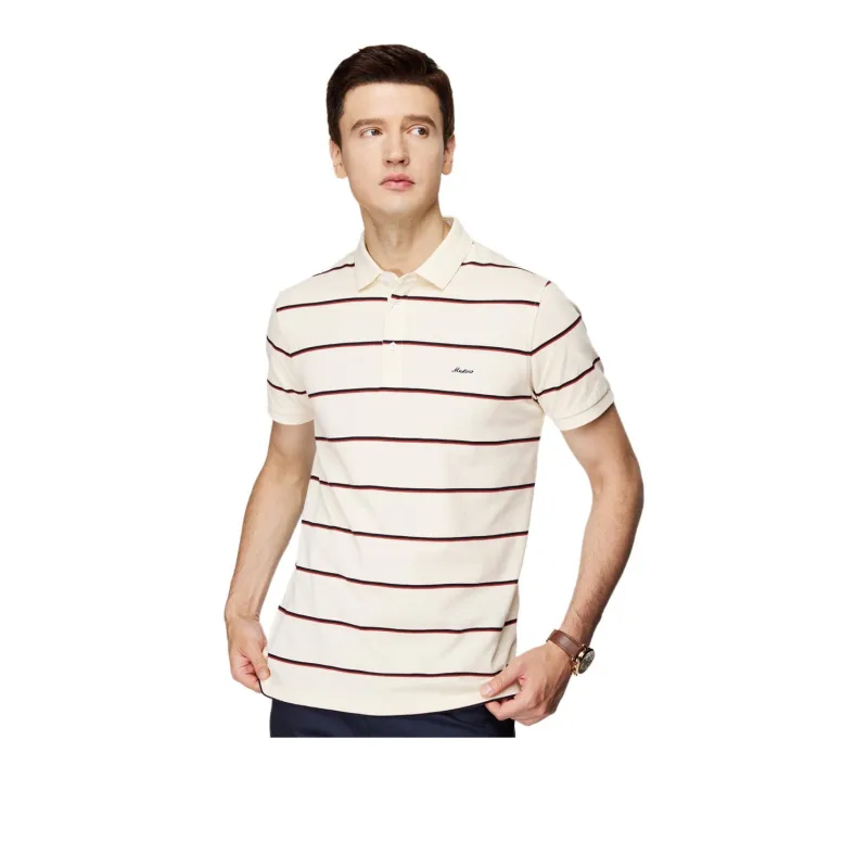 FIRS Polo Shirt Men's Beige Yellow-2