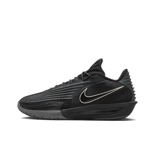Nike G.T. Cut 3 Anti Slip Wear Resistant Low Top Basketball Shoes Unisex Black