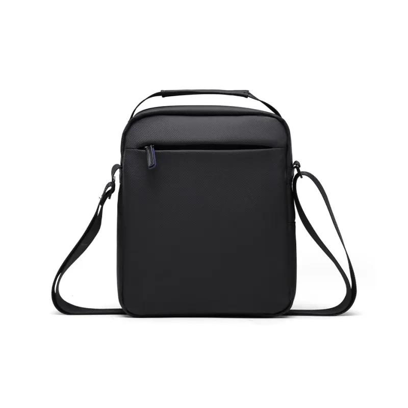 HLA Polyester Crossbody Bag Medium Size Men's Black/Gray-3