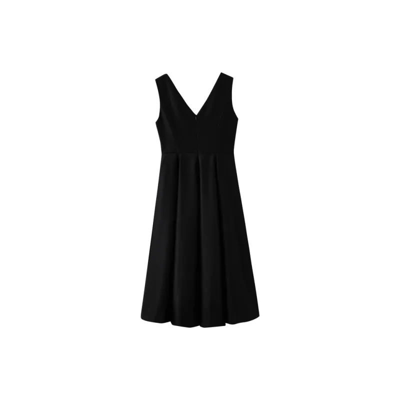 SHUIYUNJIAN Sleeveless Dress Women's Black-1
