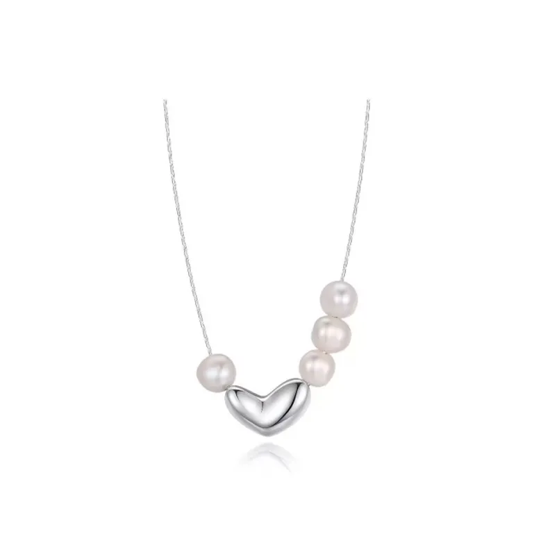 Love Pearl Necklaces Women's-0