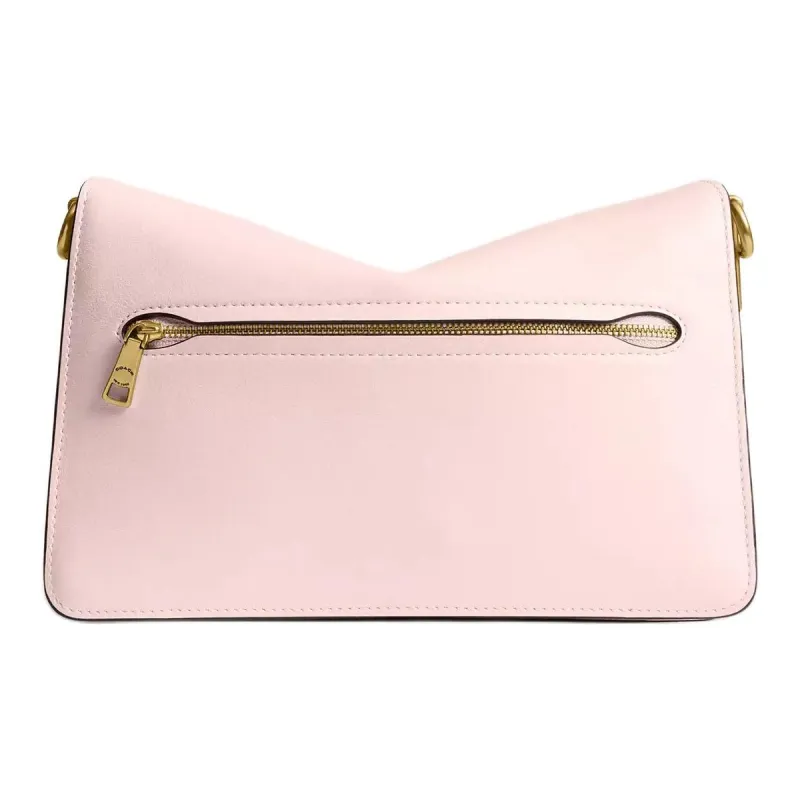 COACH Tabby Grain Leather Handbag, Shoulder Bag Medium Size Women's Pink-2