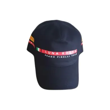 PRADA Cotton Baseball Caps Men's Multicolor