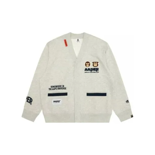 Aape Knitwear Men Light Gray