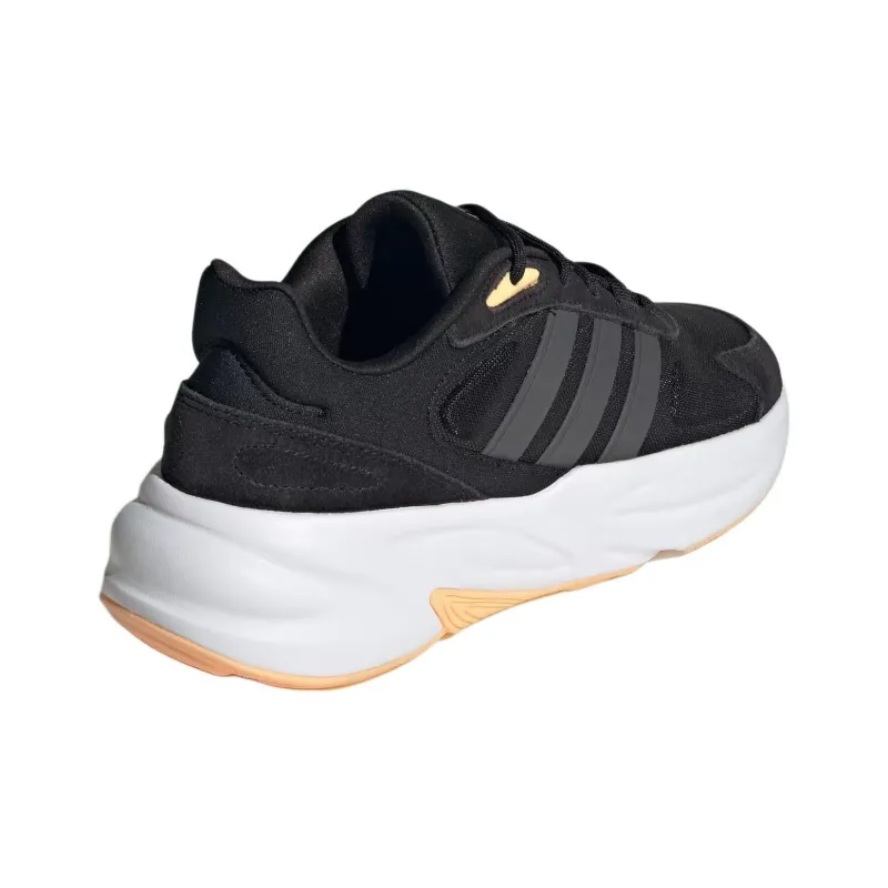 Adidas OZELLE CLOUDFOAM Anti Slip Wear Resistant Low Top Casual Running Shoes Women's Black-3