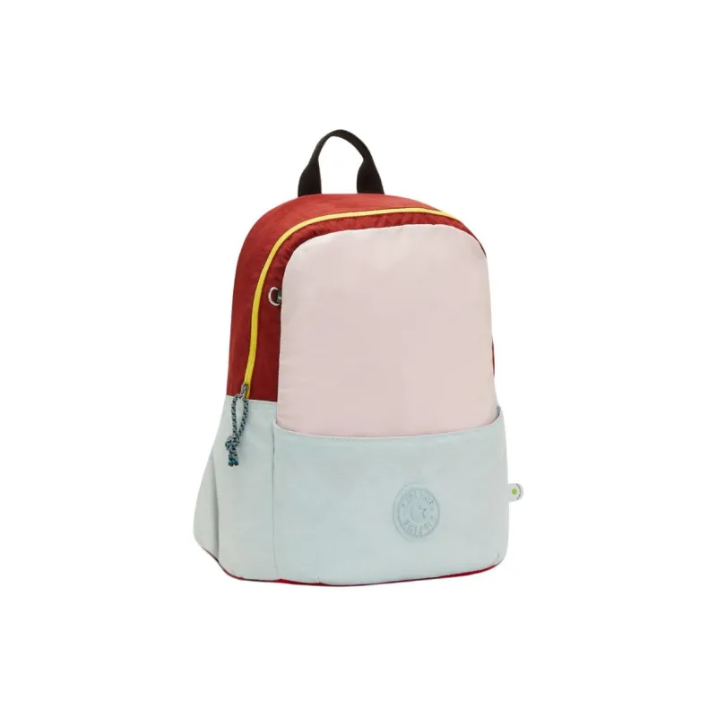 Kipling Polyamide Backpack Unisex Pink & Blue & Multicolor-1