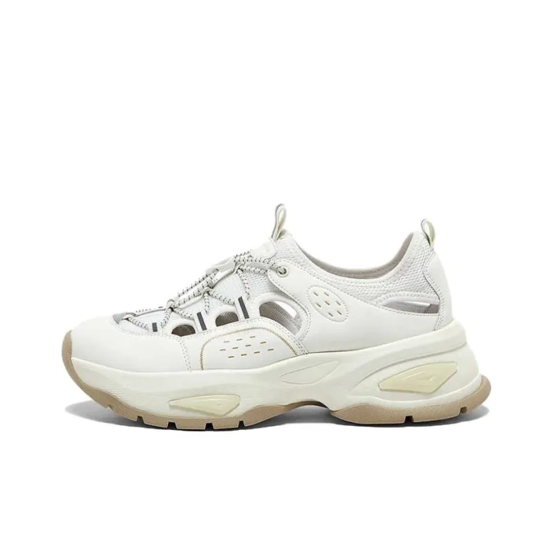 Hush Puppies Cushioned Slip-Resistant Abrasion-Resistant Breathable Low-Top Casual Shoes Women's-0