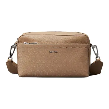 CALVIN KLEIN Polyurethane Shoulder Bag Women's Beige