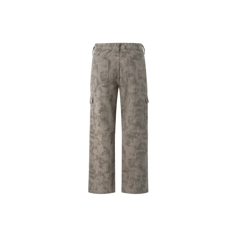 NEVER RULE Casual Pants Unisex Blue-5