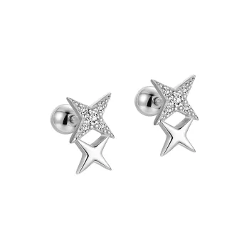 SWEET PLANET S999 Fine Silver Stud Earrings Unisex