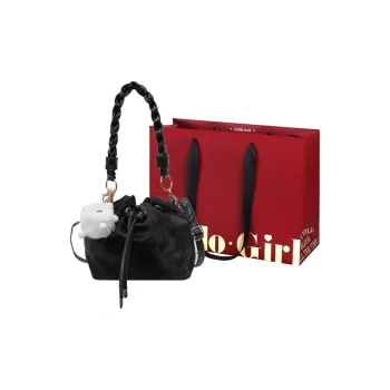 GOX PU Bucket Bag, Shoulder Bag, Crossbody Bag, Handbag Women's Multicolor