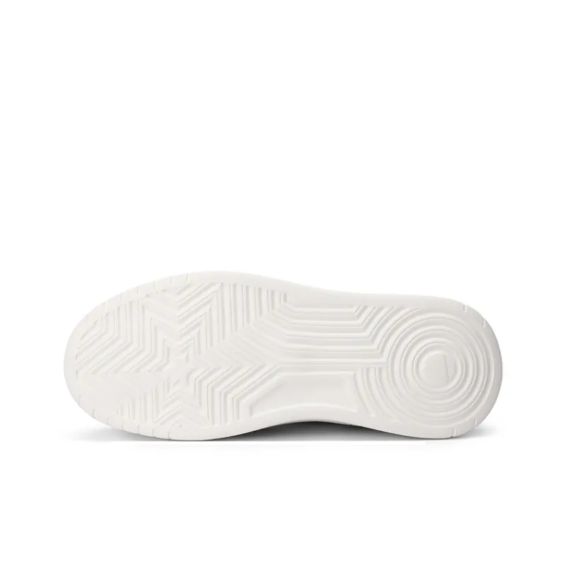 GOLDLION Low Top Skateboard Shoes Men's White Blue-4