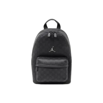 Jordan Monogram Polyester Backpack Mini Unisex Black