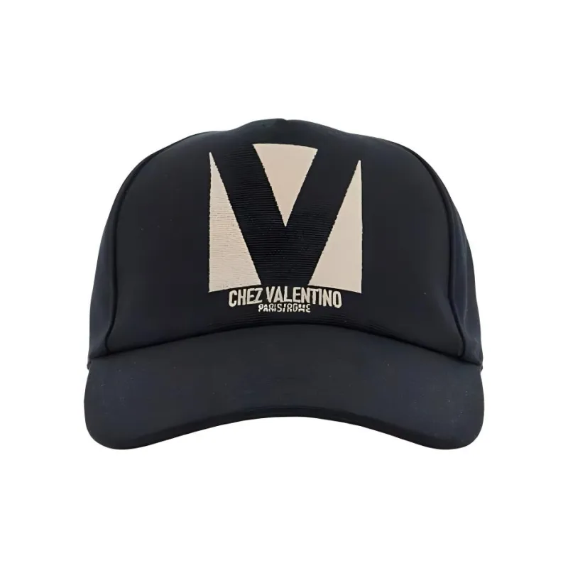 Valentino Logo Embroidered Baseball Cap-1