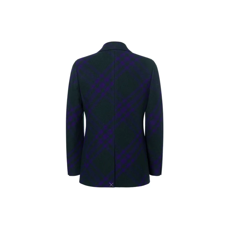 Burberry FW23 Business Suits Coats Women's Dark Purple-1