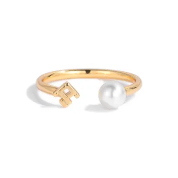TZT Eco Friendly Copper 14K Gold Plated Rings Women's