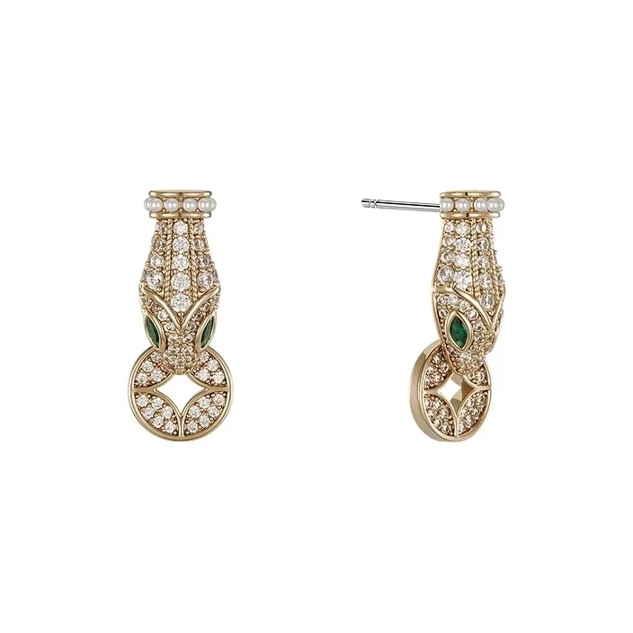 RiotLILY Synthetic Cubic Zirconia Hoop Earrings Drop Earrings Unisex-0