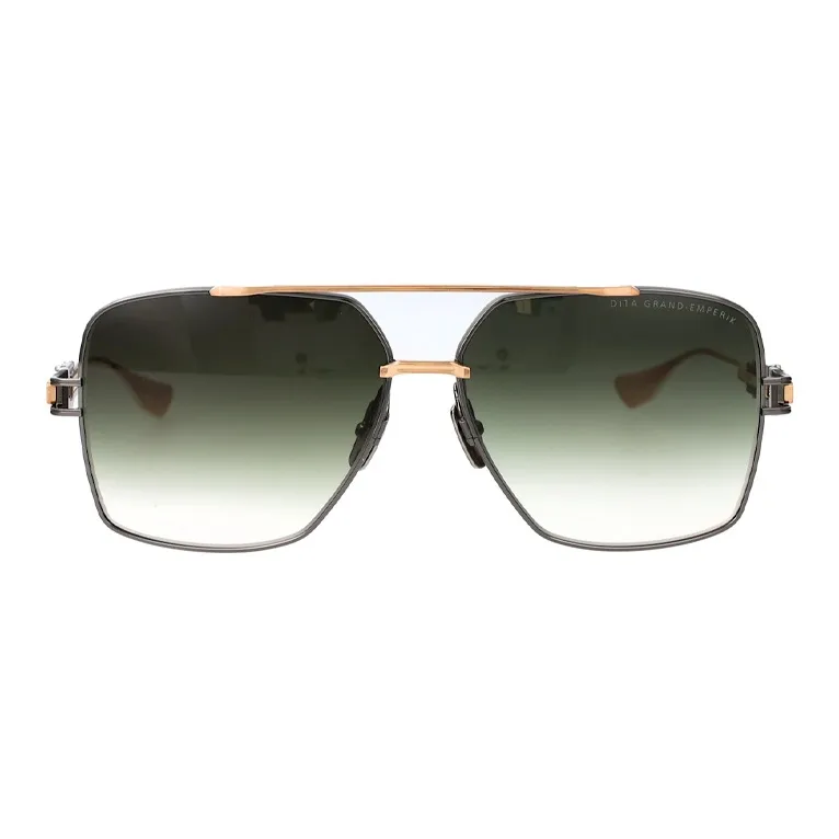 DITA Titanium Aviator Sunglasses Unisex Green-1