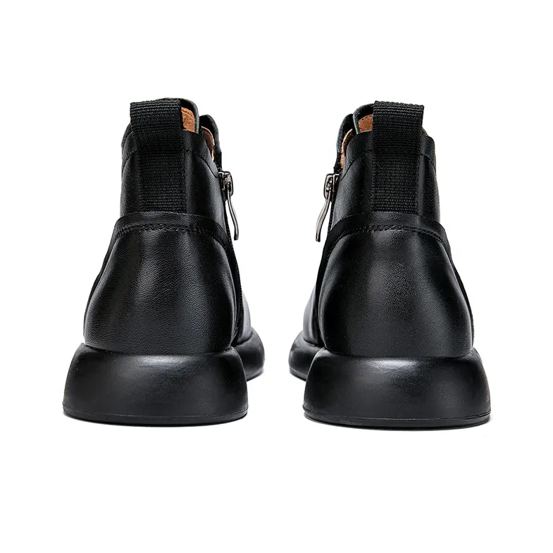 HANG TEN Ankle Boots Women's Black-4