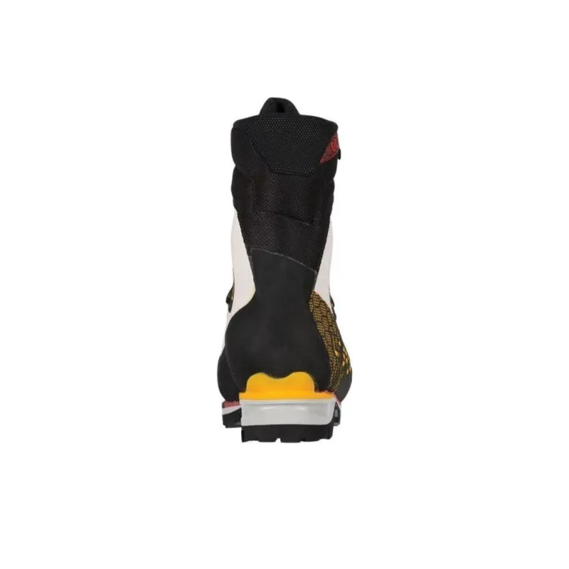 LA SPORTIVA Slip Resistant, Abrasion Resistant, Lightweight, Thermal High Top Hiking Shoes Women's Black White Yellow-4