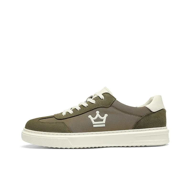 CROWN Slip-Resistant Low-Top Skateboard Shoes Men's-5