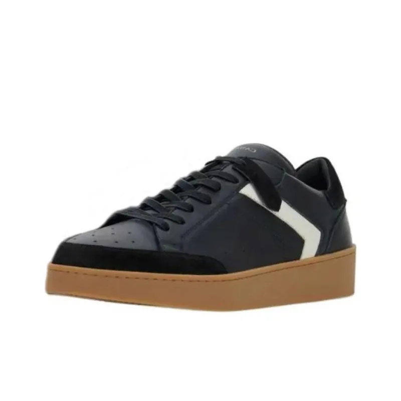 CANALI Low-Top Skateboard Shoes Men's Black-0