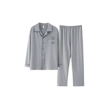 Pretty Lady Pajama Set Men's Silver Gray