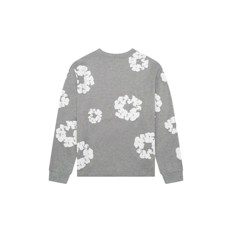 Denim Tears Long Sleeve Cotton Wreath T shirt-1