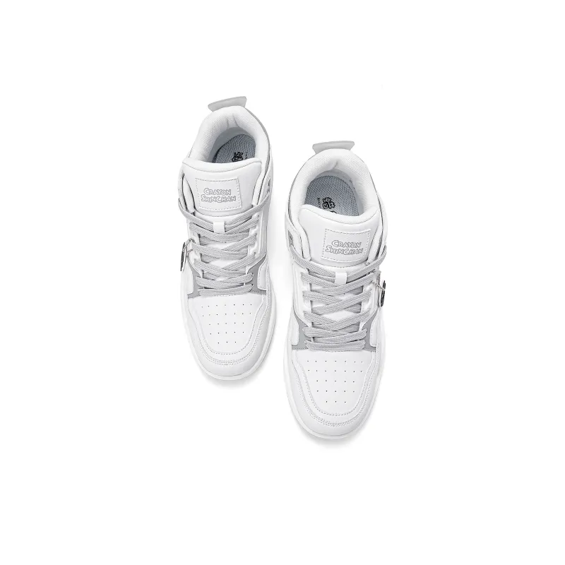 Crayon Shinchan Thermal Cushioning Support Height Increasing Low Top Skateboard Shoes Unisex-10