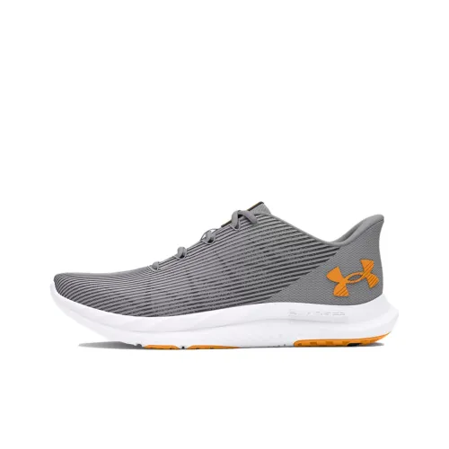 Under Armour Speed Swift Anti Slip Wear Resistant Low Top Running Shoes Men's Gray
