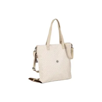 Kipling Polyester One Shoulder Handbag Women's Beige